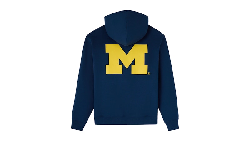 OVO x NCAA Michigan Wolverines Hoodie Navy