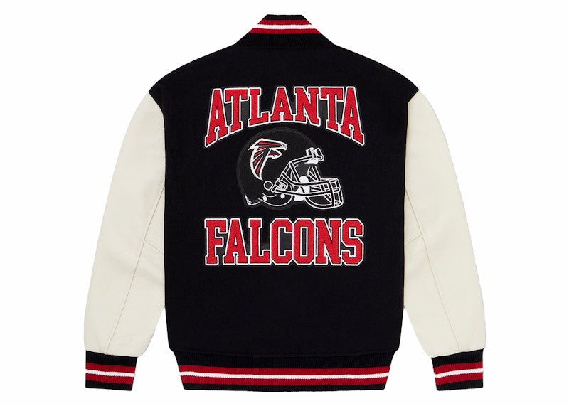 OVO x NFL Atlanta Falcons Varsity Jacket Black