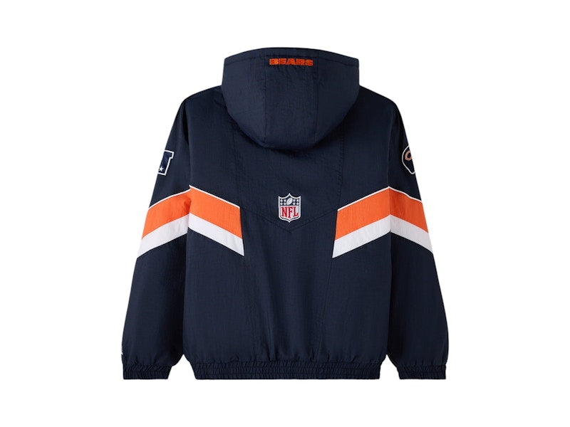 OVO x NFL Chicago Bears Starter Sideline Puffer Jacket Navy