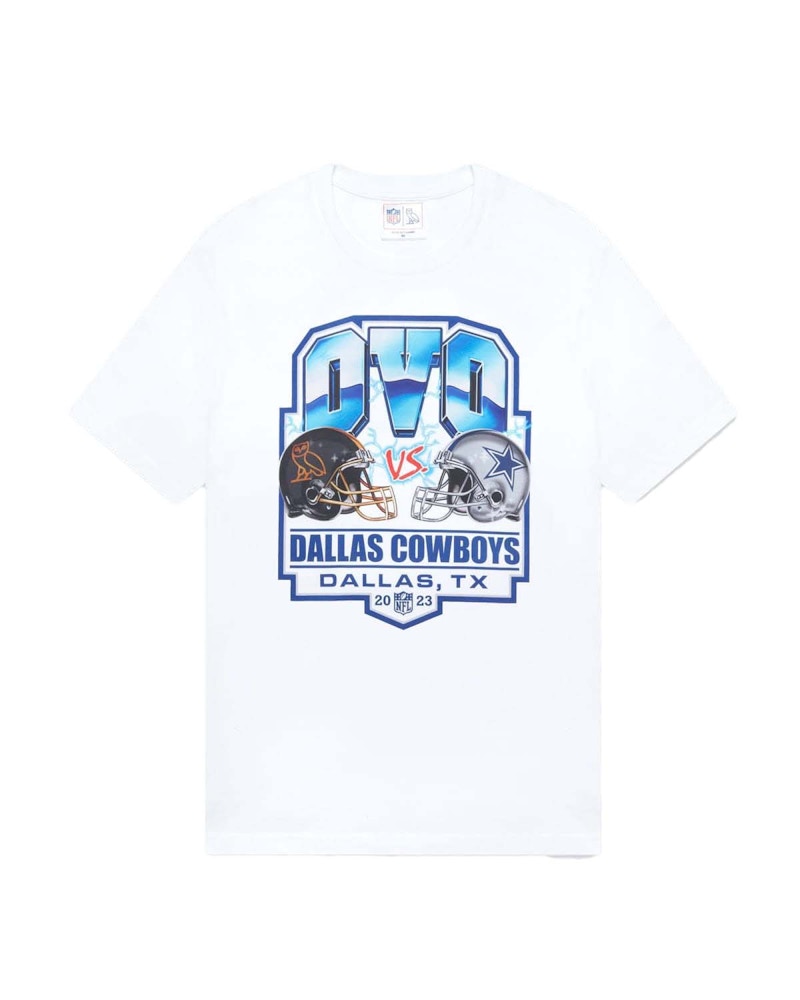 OVO x NFL Dallas Cowboys Game Day T-Shirt White