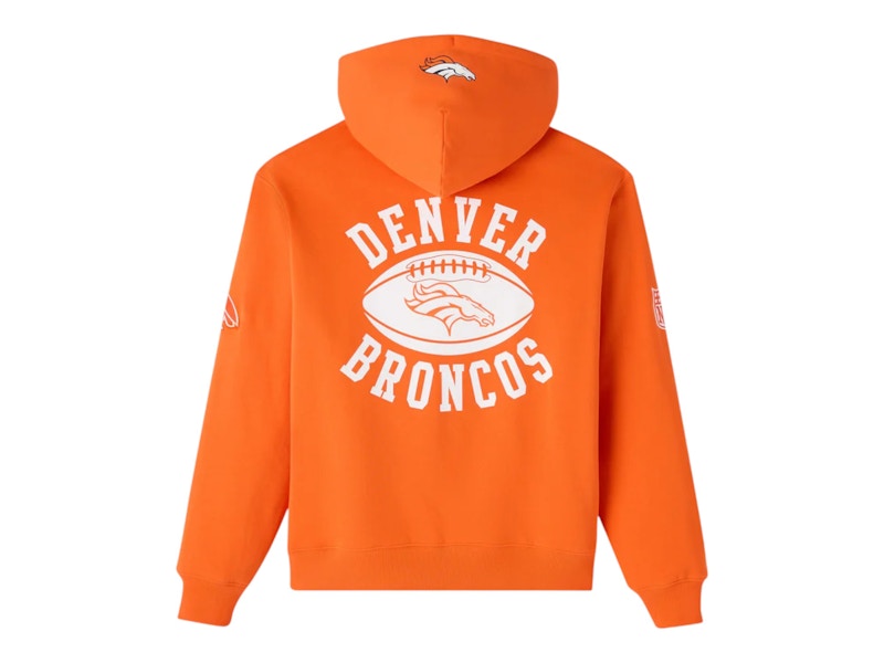 OVO x NFL Denver Broncos Waffle Lined Hoodie Orange