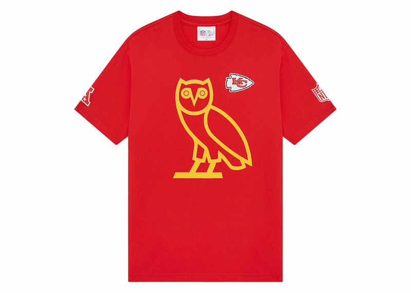 OVO x NFL Kansas City Chiefs Game Day T-Shirt Red