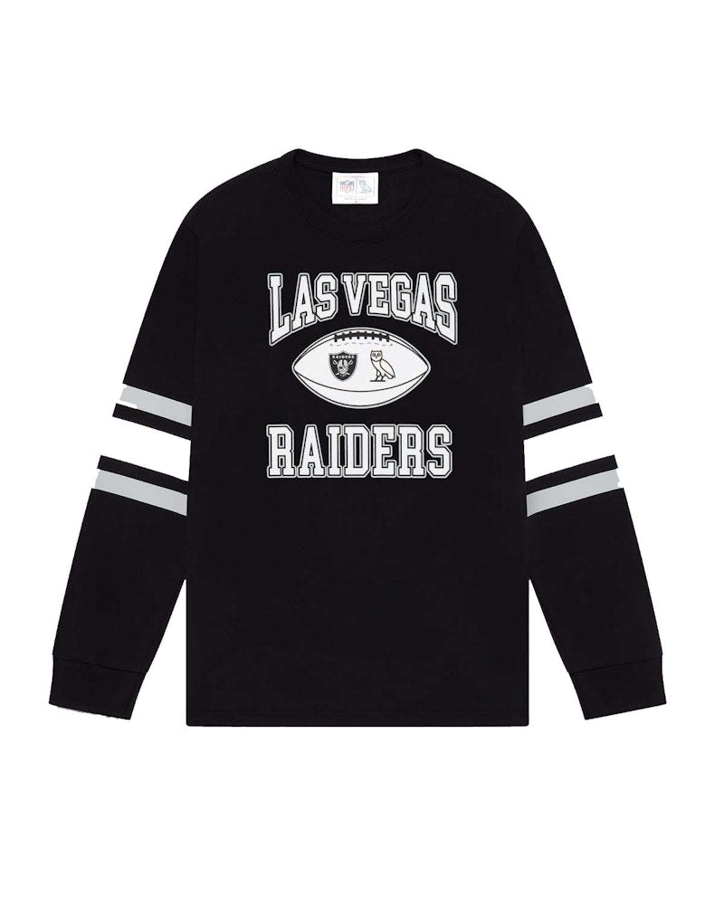 OVO x NFL Las Vegas Raiders Longsleeve T-Shirt Black