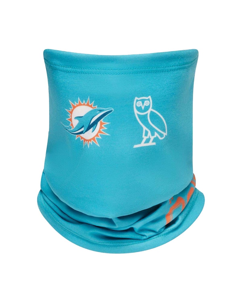 OVO x NFL Miami Dolphins Neck Gaiter Teal