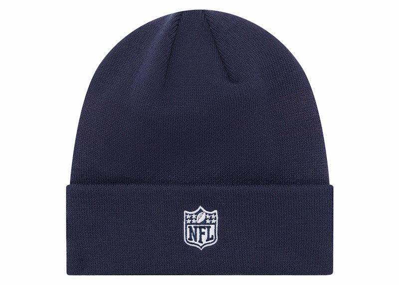 OVO x NFL New England Patriots New Era Beanie Blue