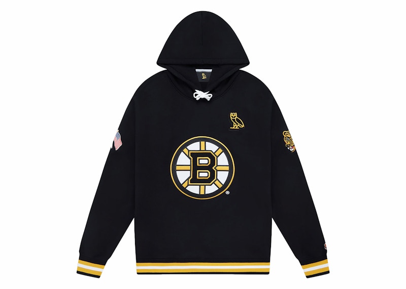 OVO x NHL Boston Bruins Hoodie Black