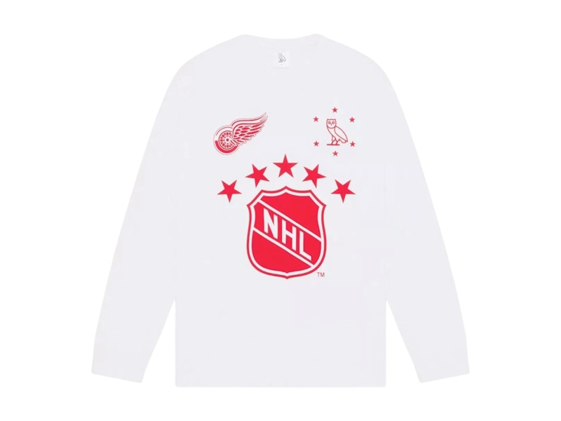 OVO x NHL Detroit Red Wings L/S T-shirt Red