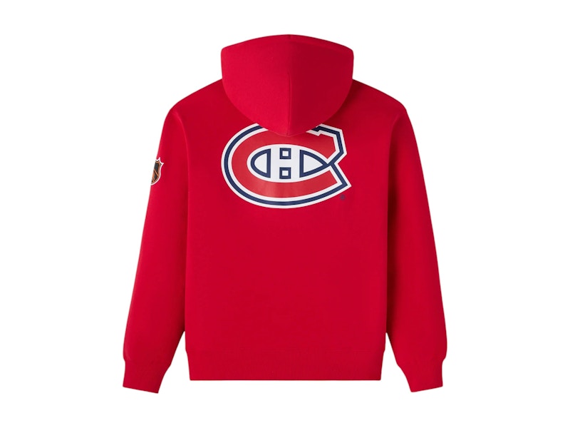 OVO x NHL Montreal Canadiens Team Training Hoodie Red