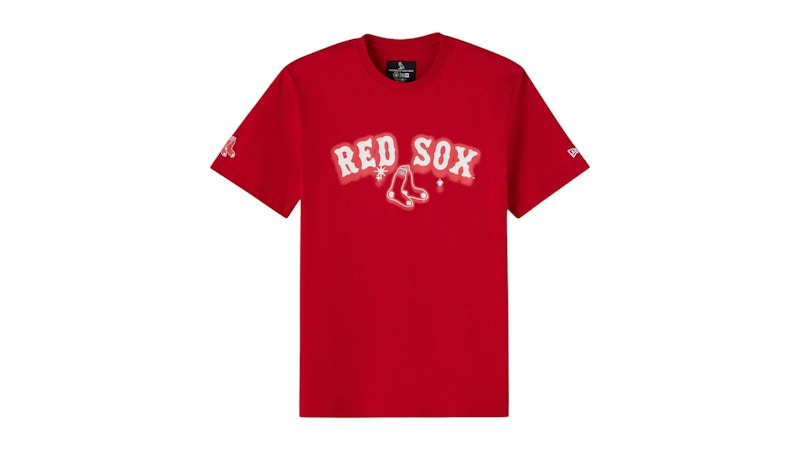 OVO x New Era MLB Boston Red Sox T-shirt Red