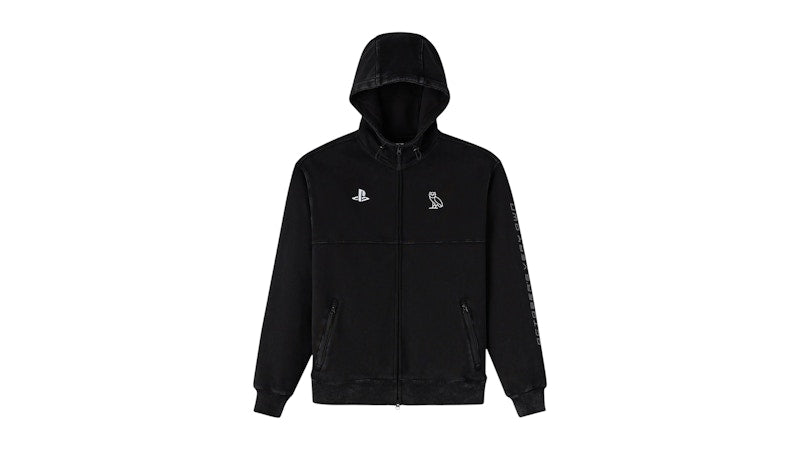 OVO x PlayStation Zen Garment Dyed Full-Zip (Canada Exclusive) Hoodie Black