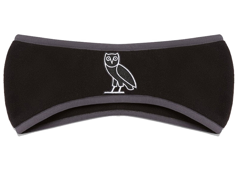OVO x Polartec Microfleece Headband Black