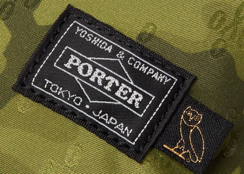 OVO x Porter Waistbag Green Camo