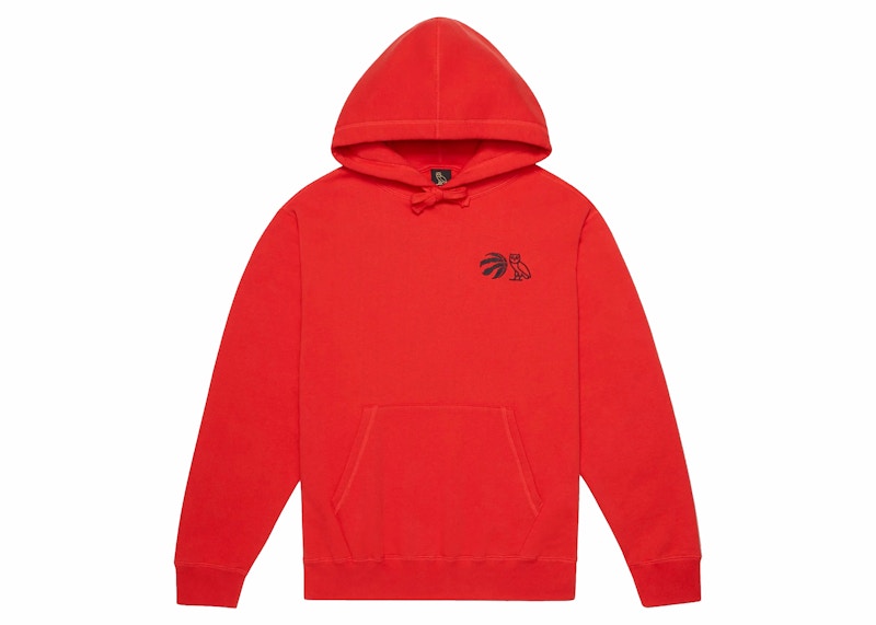 OVO x Raptors Hoodie Red