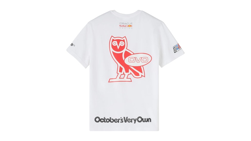 OVO x Red Bull Racing Team T-shirt White