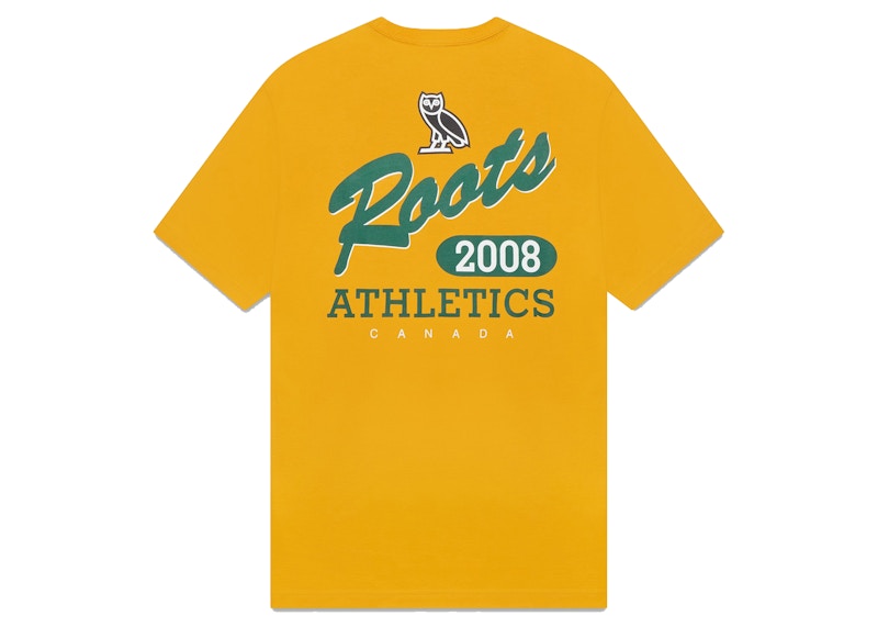 OVO x Roots Athletics T-shirt Yellow