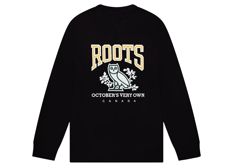 OVO x Roots Crewneck Black
