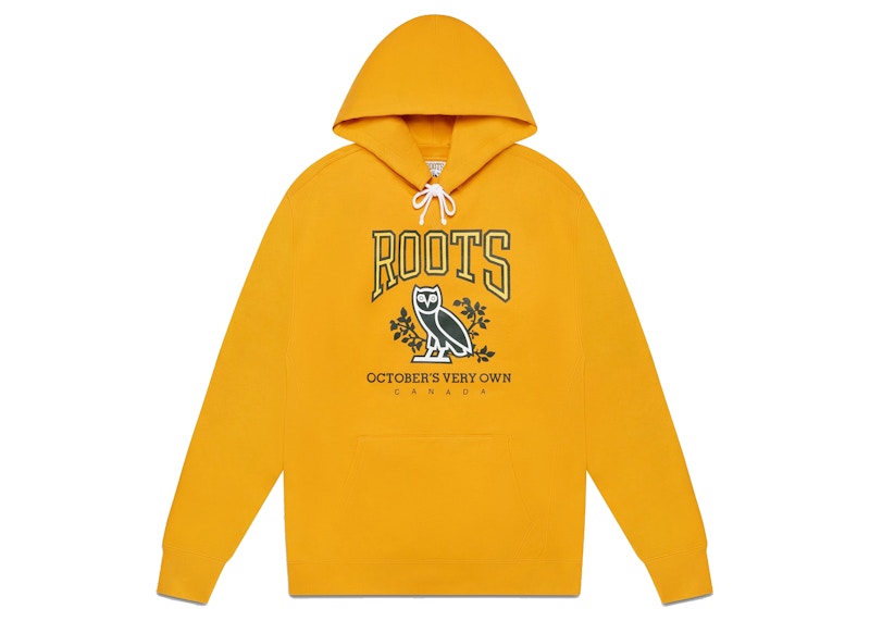OVO x Roots Heritage Hoodie Yellow