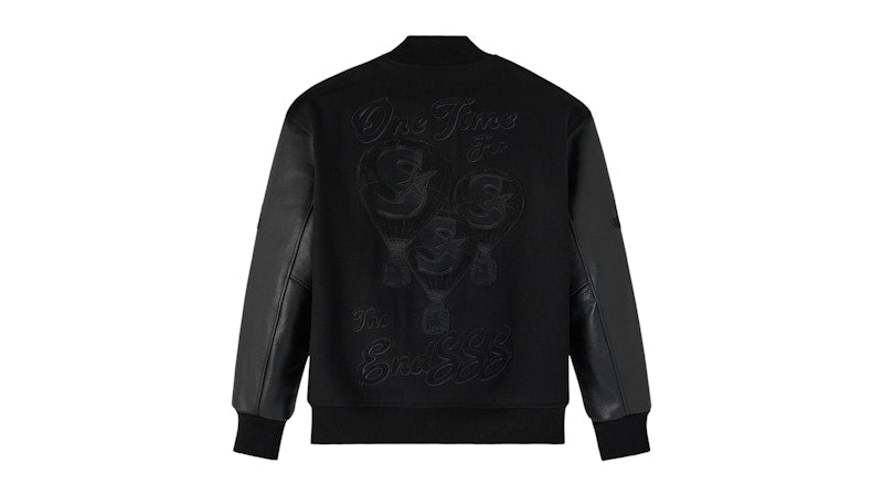 OVO x Scarborough Shooting Stars Championship Varsity Jacket Triple Black