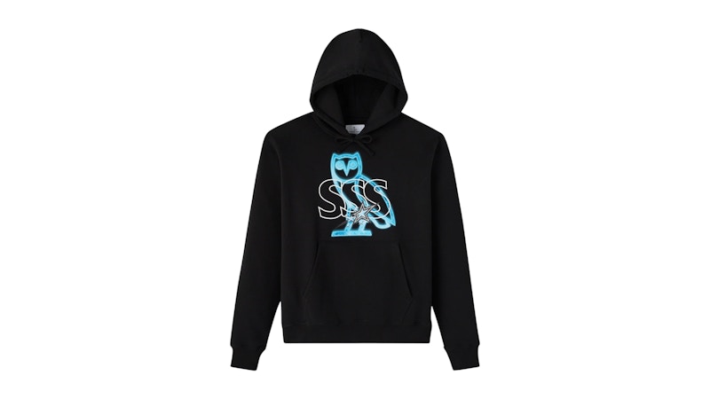 OVO x Scarborough Shooting Stars Galaxy Hoodie Black