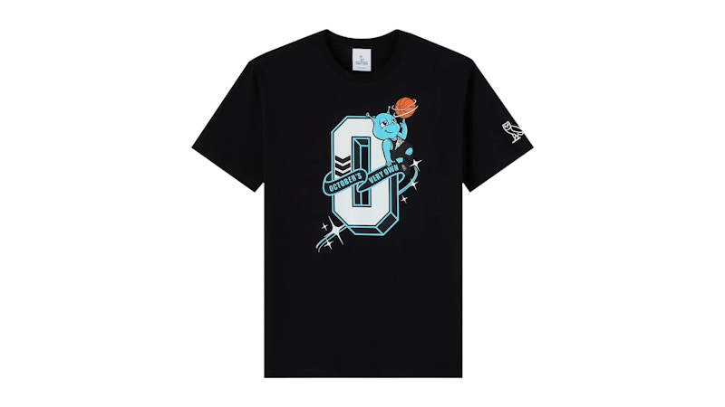 OVO x Scarborough Shooting Stars Varsity O T-shirt Black