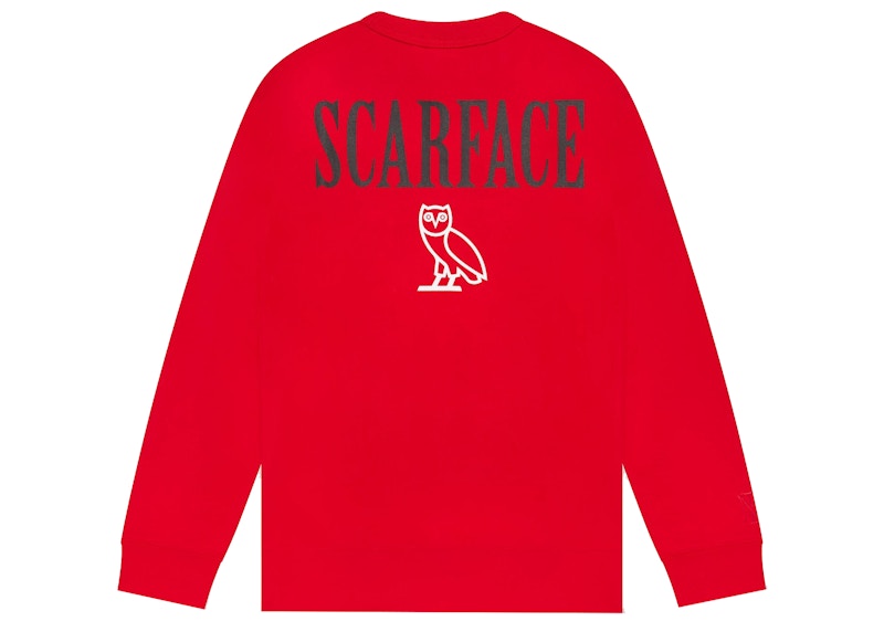 OVO x Scarface Crewneck Red
