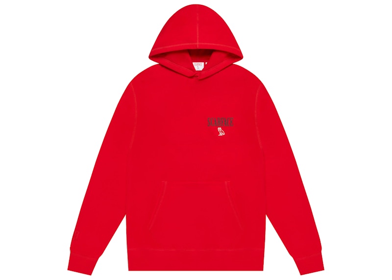 OVO x Scarface Hoodie Red
