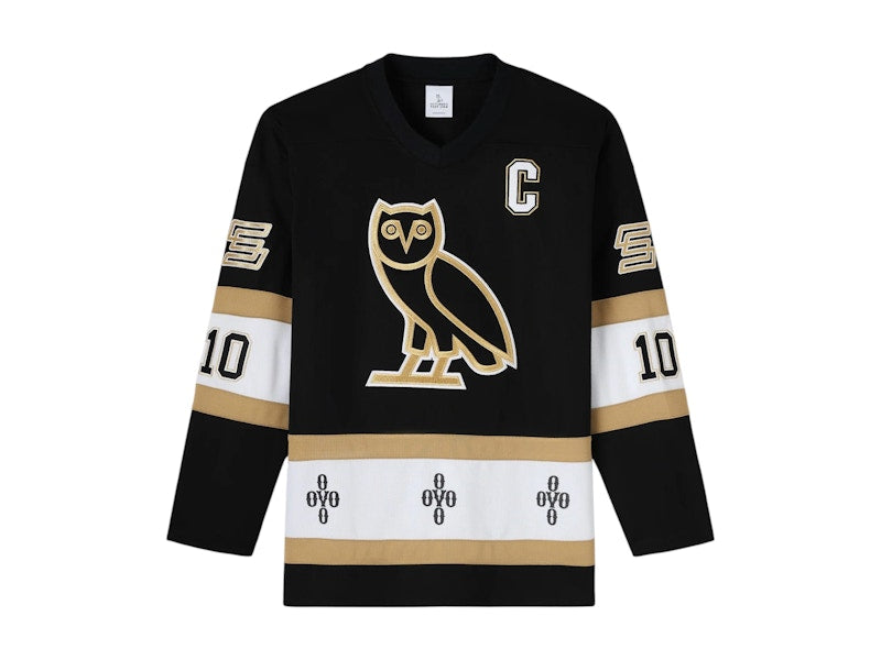 OVO x Sherwood Hockey Jersey Black