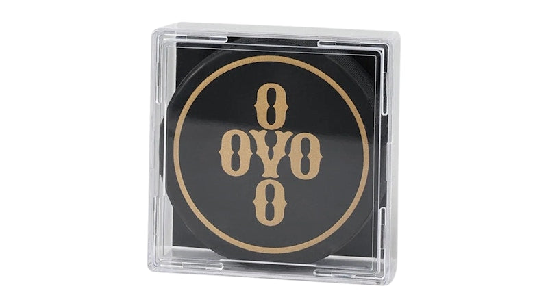 OVO x Sherwood Hockey Puck (SS25) Black/Gold