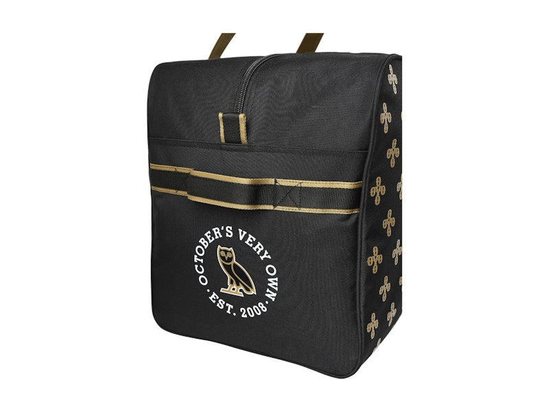 OVO x Sherwood Team Junior Carry Bag Black/Gold