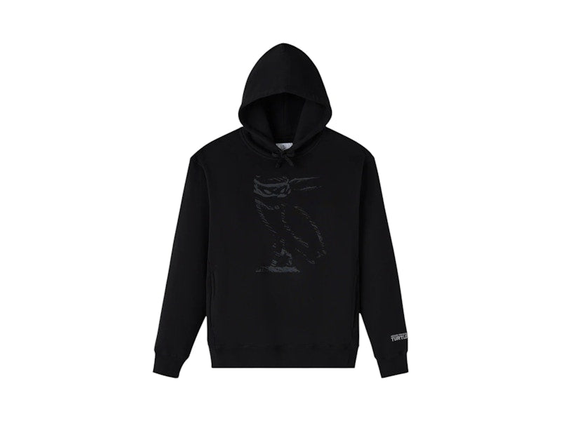OVO x Teenage Mutanti Ninja Turtles OG Owl Hoodie Black