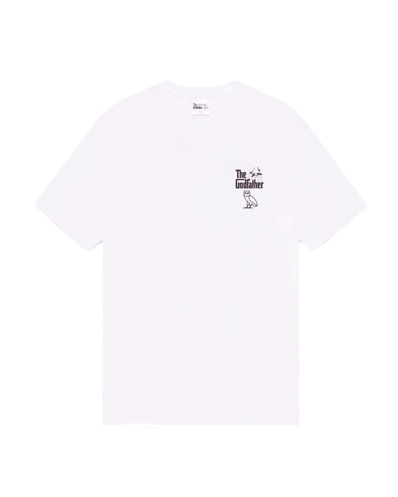OVO x The Godfather Logo T-Shirt White