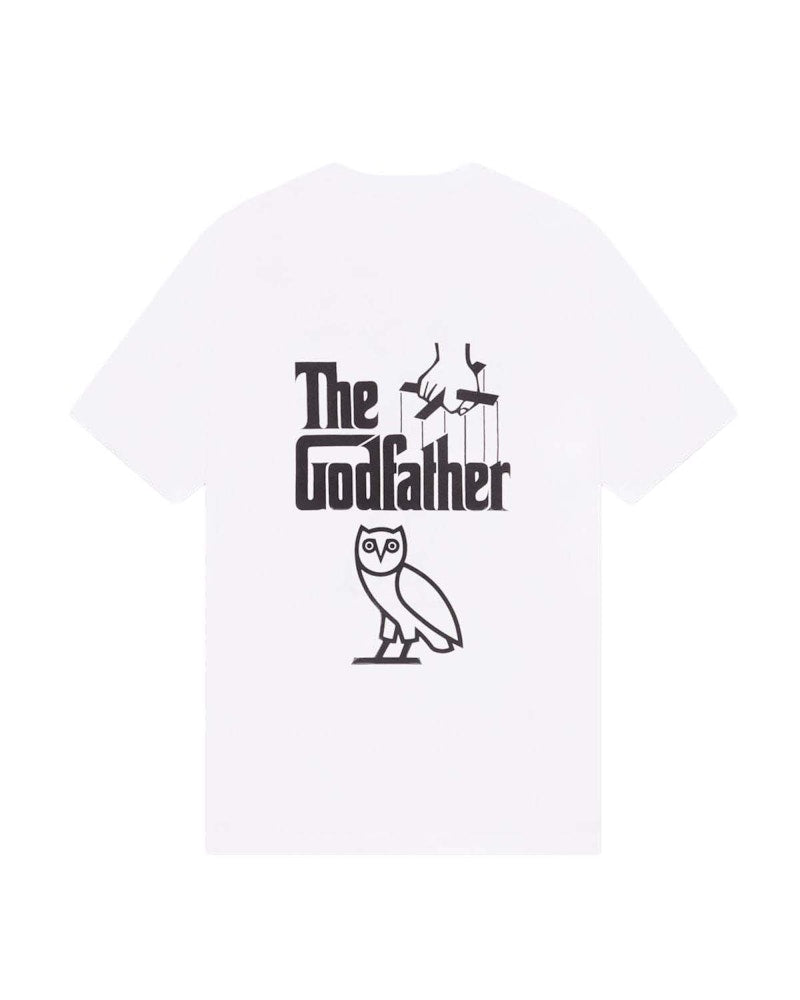 OVO x The Godfather Logo T-Shirt White