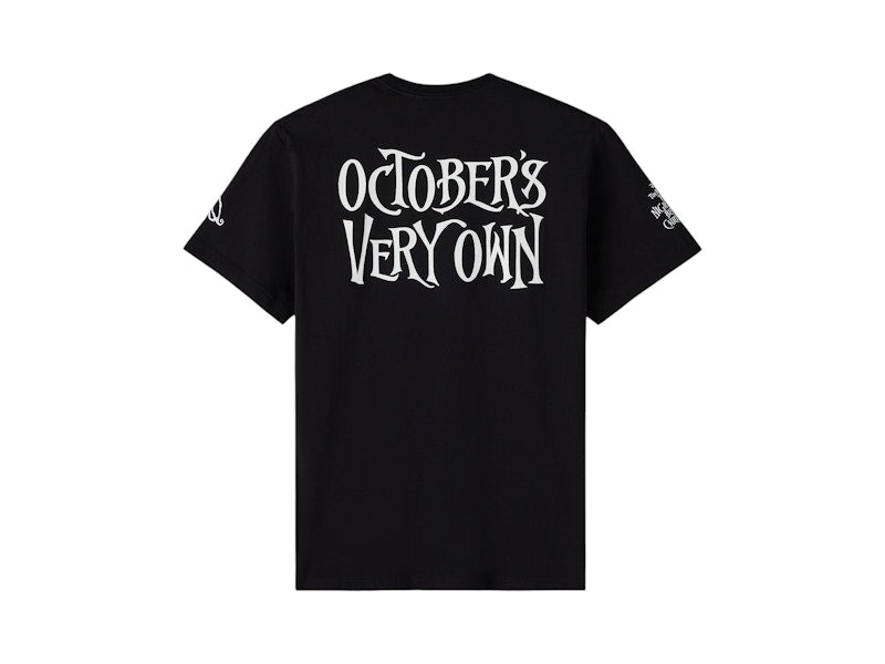 OVO x The Nightmare Before Christmas Jack Skellington T-Shirt Black