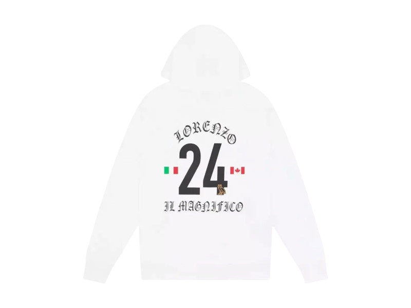 OVO x Toronto FC Il Magnifico Lorenzo Hoodie White