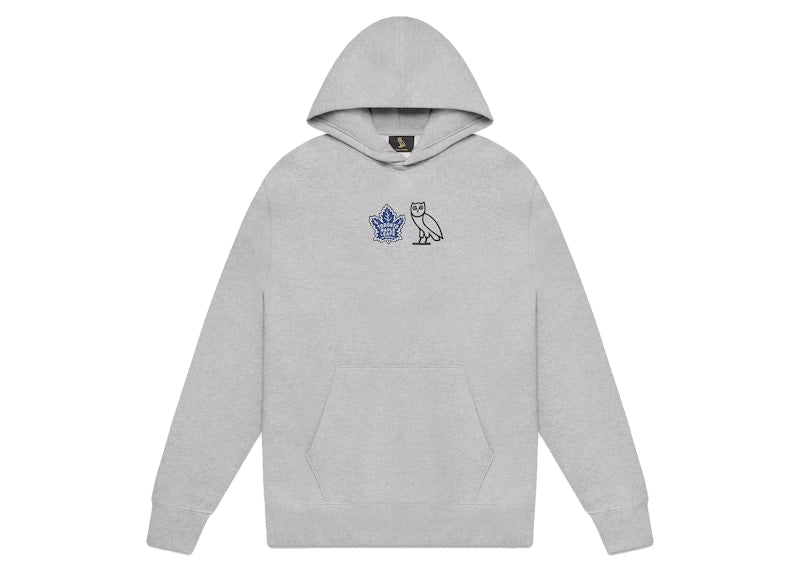 OVO x Toronto Maple Leafs Hoodie Heather Grey