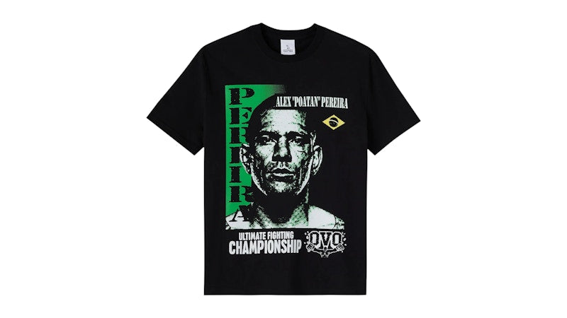 OVO x UFC Fighters Alex Pereira T-shirt Black