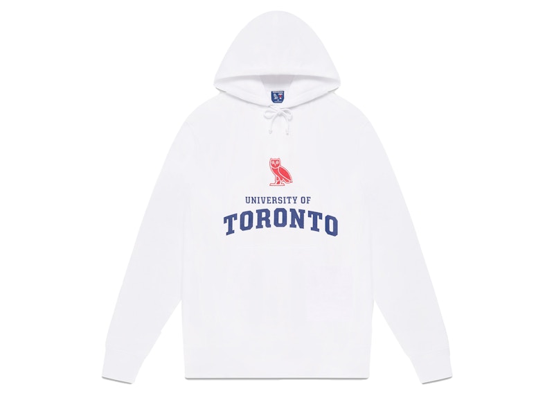 OVO x University of Toronto Hoodie White