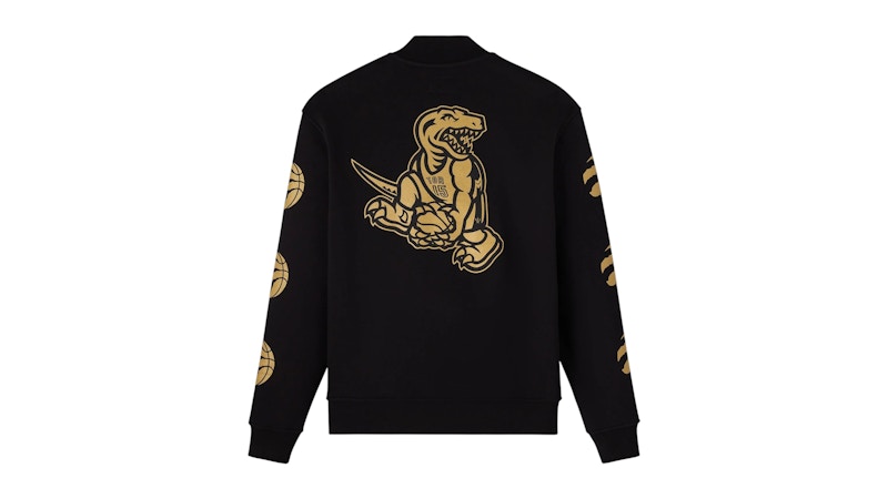 OVO x Vince Carter Fleece Varsity Jacket Black/Gold