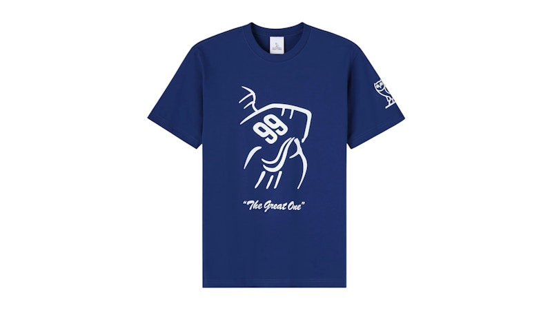 OVO x Wayne Gretzky T-shirt Blue
