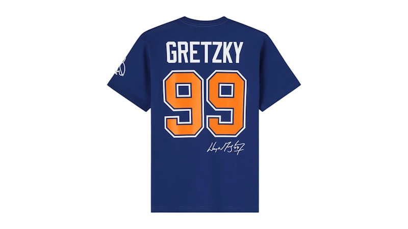 OVO x Wayne Gretzky T-shirt Blue
