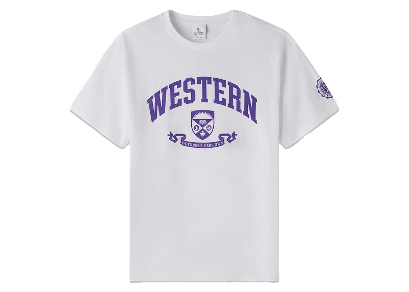 OVO x Western University Campus T-shirt Western Purple