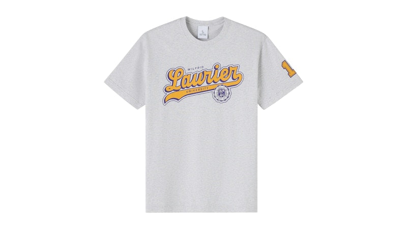 OVO x Wilfrid Laurier University T-shirt Ash Heather Grey
