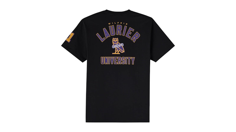 OVO x Wilfrid Laurier University T-shirt Black