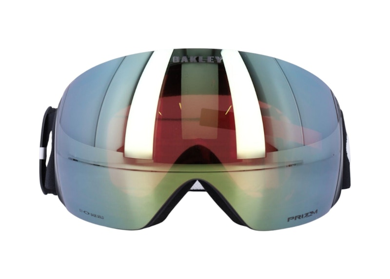 Oakley Flight Deck L Sunglasses Matte Black Sage Gold (OO7050-C0)