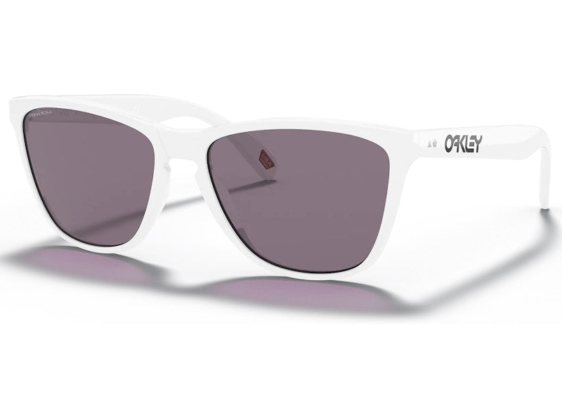 Oakley Frogskin 35th Anniversary Sunglasses Polished White/Prizm Grey (OO9444-0157)