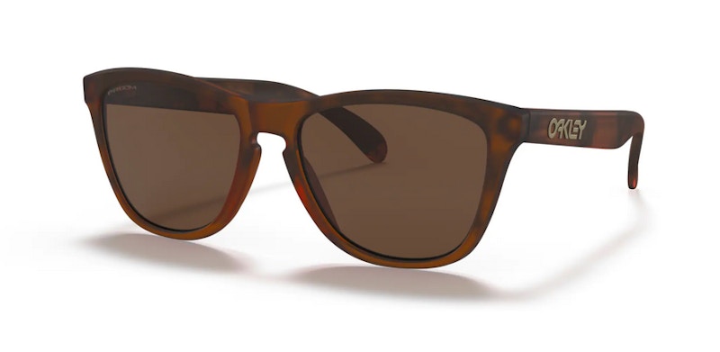 Oakley Frogskins Sunglasses Matte Brown Tortoise/Prizm Tungsten (0OO9013 9013C555)