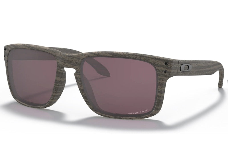 Oakley Holbrook Sunglasses Woodgrain/Prizm Daily Polarized (OO9102-B7)