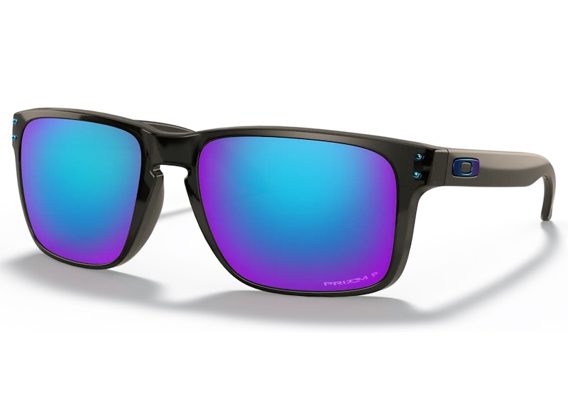 Oakley Holbrook XL Sunglasses Grey Smoke/Prizm Sapphire Polarized (OO9417-0959)