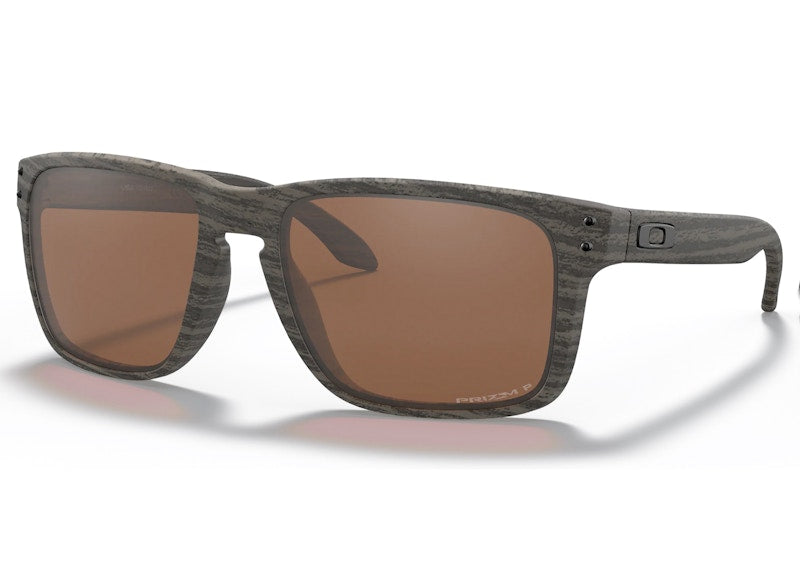 Oakley Holbrook XL Sunglasses Woodgrain/Prizm Tungsten Polarized (OO9417-0659)