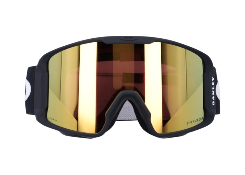 Oakley Line Miner L Sunglasses Matte Black Gold 24K (OO7070-I6)